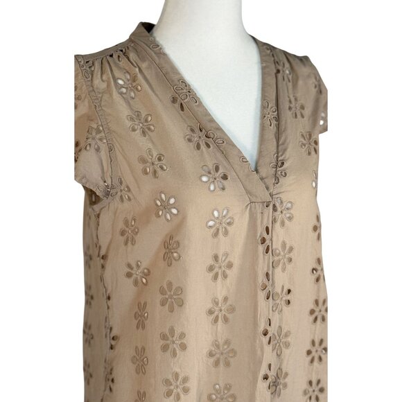 Cece Size Small Woman Top Eyelet Floral - Picture 3 of 7